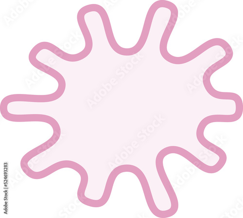 Wallpaper Mural cute abstract pastel modern shape decoration Torontodigital.ca