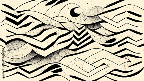 Hand-drawn Patterns. an interest in abstraction a preference for hand-drawn.
