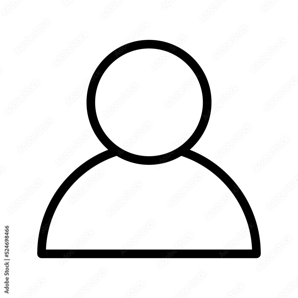 people icon. profile sign. vector illustration people icon. profile sign. vector illustration