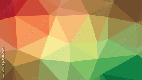 Abstract triangle pattern, vector multicolor low-poly background for desktop.