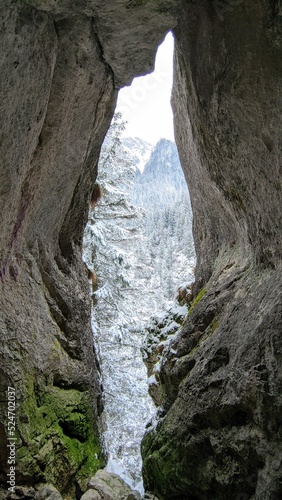 Cave in the mountains
