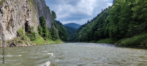 Mountain river in the mountains