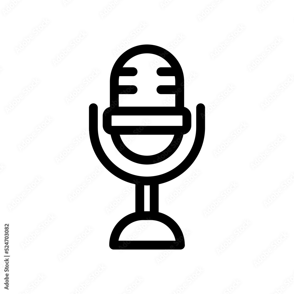 microphone icon illustration vector graphic microphone icon illustration vector graphic