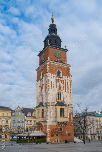 Town Hall Tower on the Main Square in Krakow