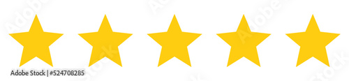 nlvi1 NewLongVectorIllustration nlvi - five stars vector sign . isolated transparent . yellow . product rating icon . AI 10 / EPS 10 . g11435