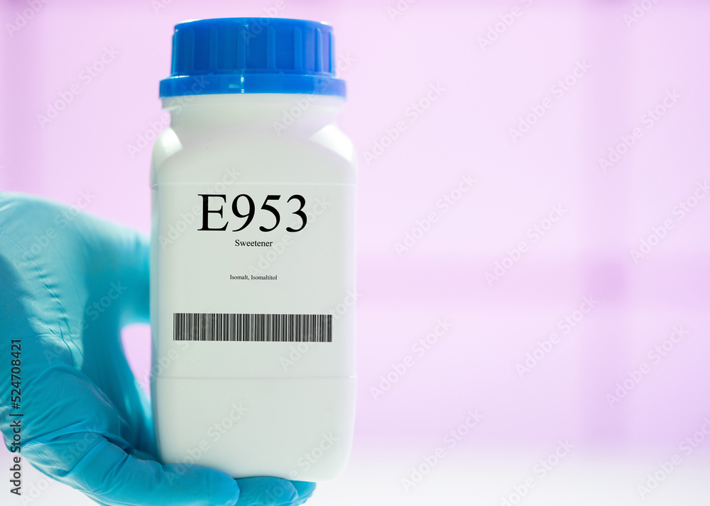 Packaging with nutritional supplements E953 sweetener