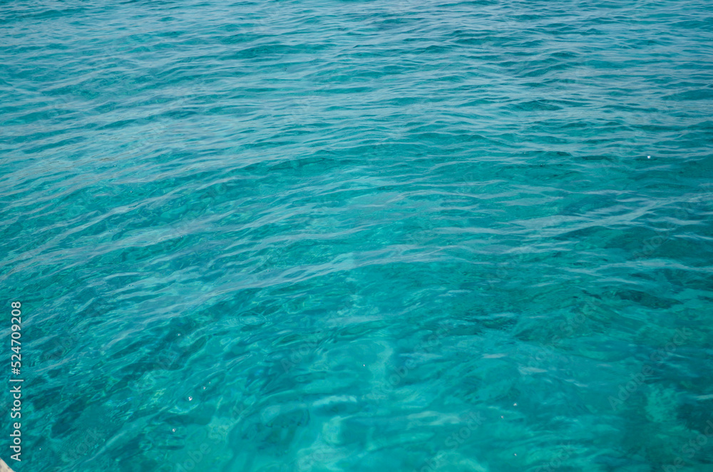 Aquamarine blue water background