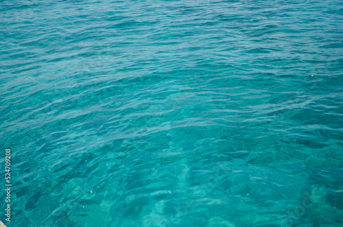 Aquamarine blue water background