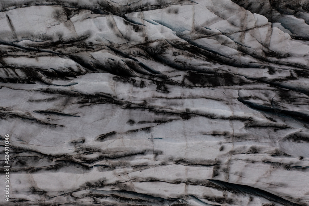 Iceland Aerial looking down from Drone Iceland Aerial looking down from Drone