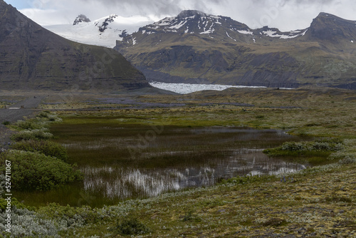 Iceland Glacier and Mountains 