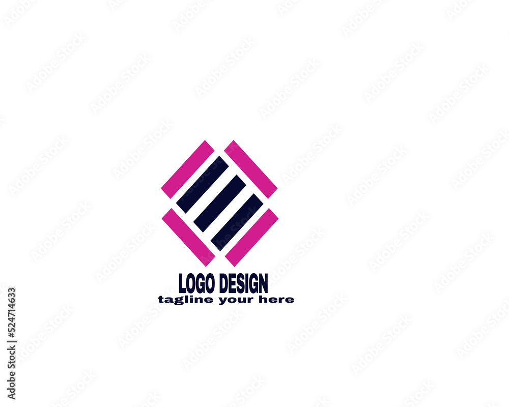 modern and simple logo design concept . logo for company vector file eps 10. logo with simple and gradient color template