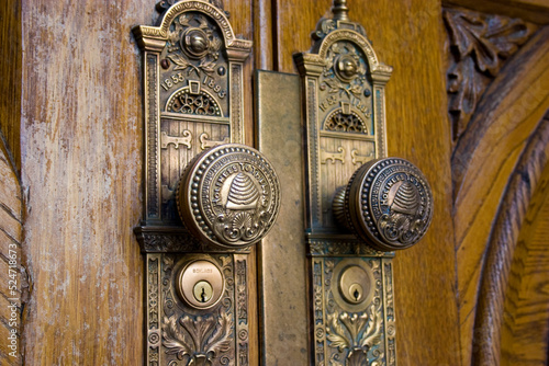 Salt Lake Temple Doorknobs photo