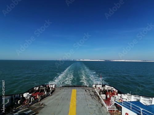 ship in the sea