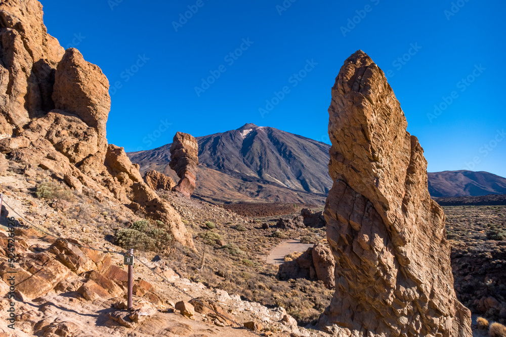 Teide Volcano on the island of Tenerife, Canary Islands, Spain Teide Volcano on the island of Tenerife, Canary Islands, Spain