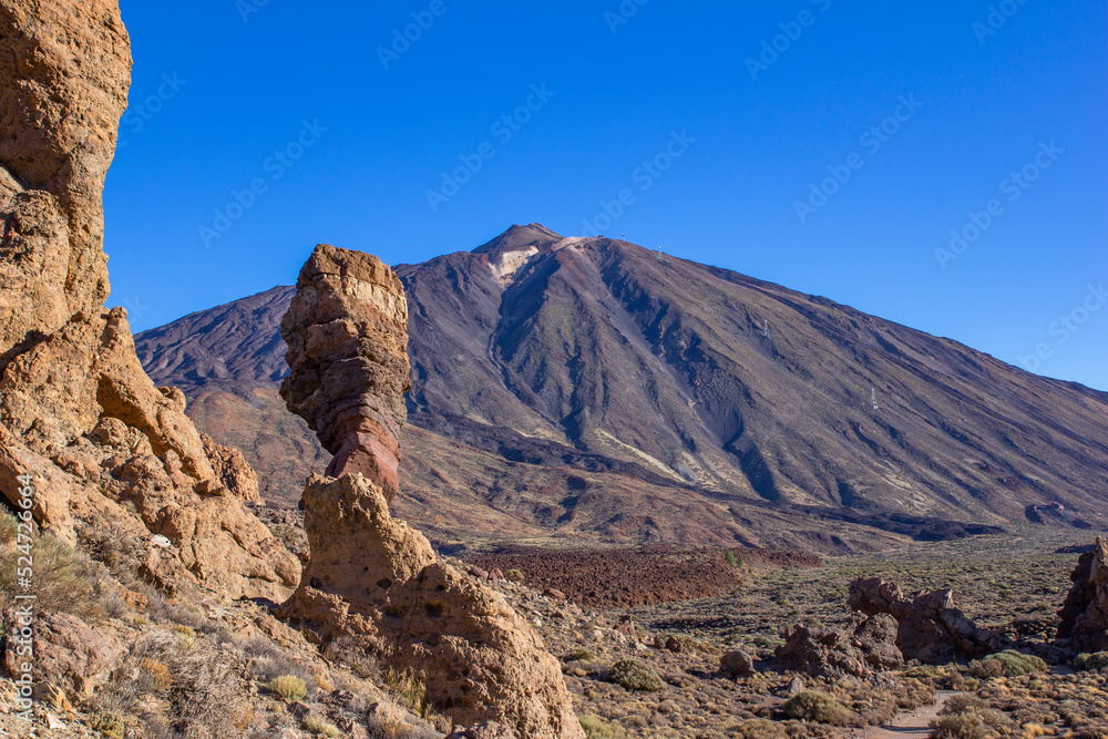 Fototapeta premium Teide Volcano on the island of Tenerife, Canary Islands, Spain