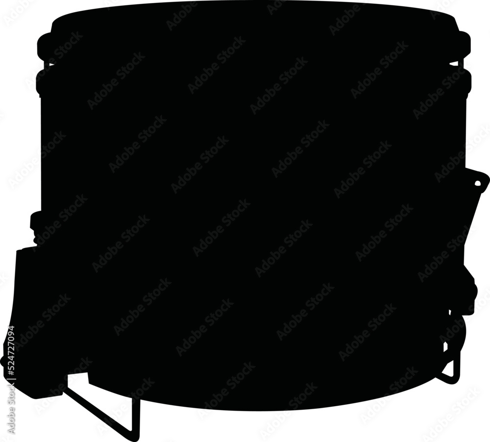 Tenor drum vector eps, Silhouette, Logo, Tenor drum vector eps Cut