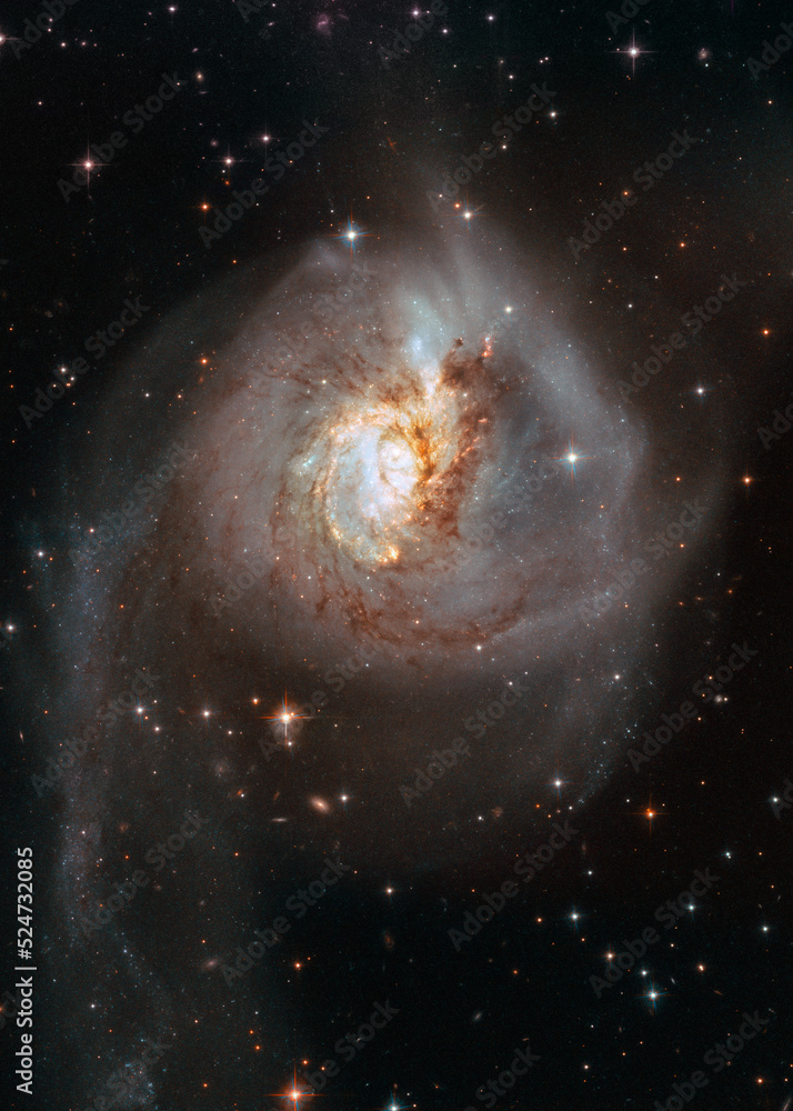 Fototapeta premium New James webb space telescope images. Elements of this image furnished by NASA.