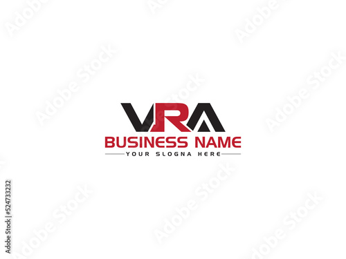 Initial VRA Logo Icon Design, Unique VR vra Logo Letter Vector For Any Type Of Business photo