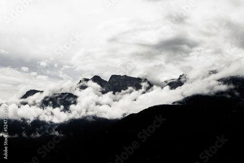 Фотография Montagne Clair obscure