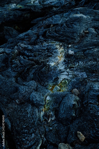 volcano surface