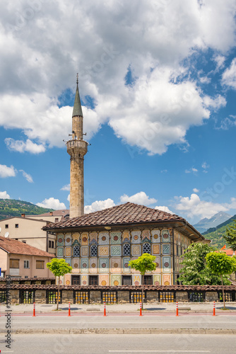 Sarena Dzamija Decorated Mosque in Tetovo, North Macedonia
