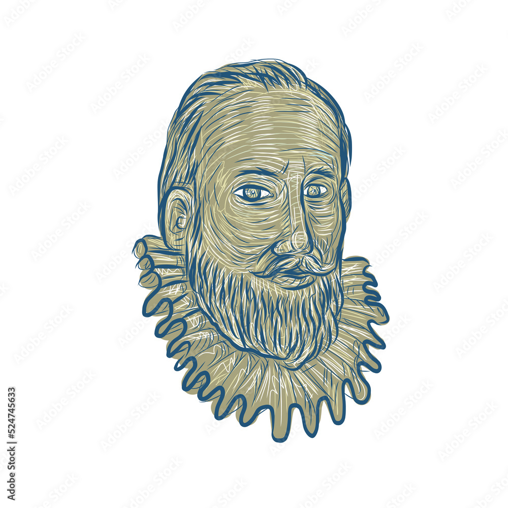 Sir Walter Raleigh Bust Drawing Sir Walter Raleigh Bust Drawing