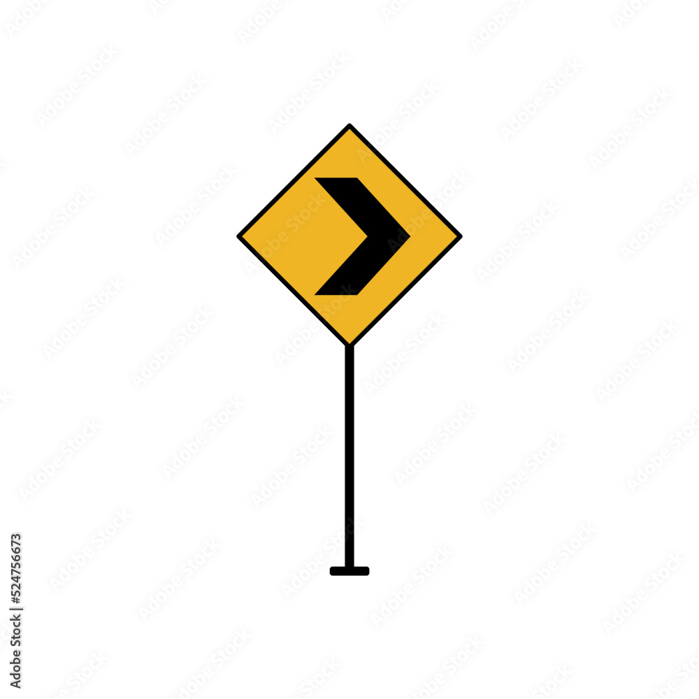 Traffic signs icon vector design templates Traffic signs icon vector design templates