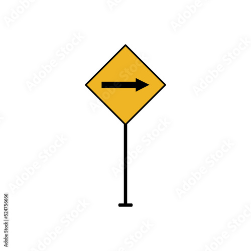 Traffic signs icon vector design templates