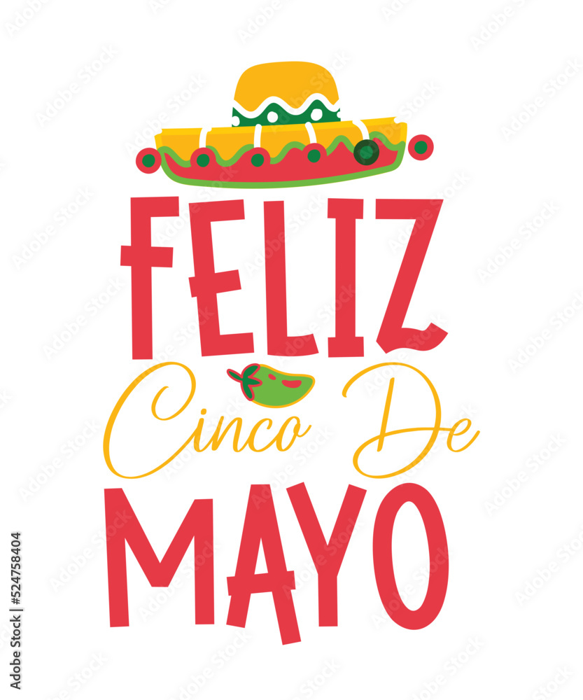 Cinco de Mayo SVG, Cinco de Mayo T-Shirt Graphic, Fiesta SVG, Viva la ...