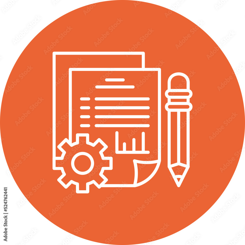 Project Multicolor Circle Line Inverted Icon Project Multicolor Circle Line Inverted Icon