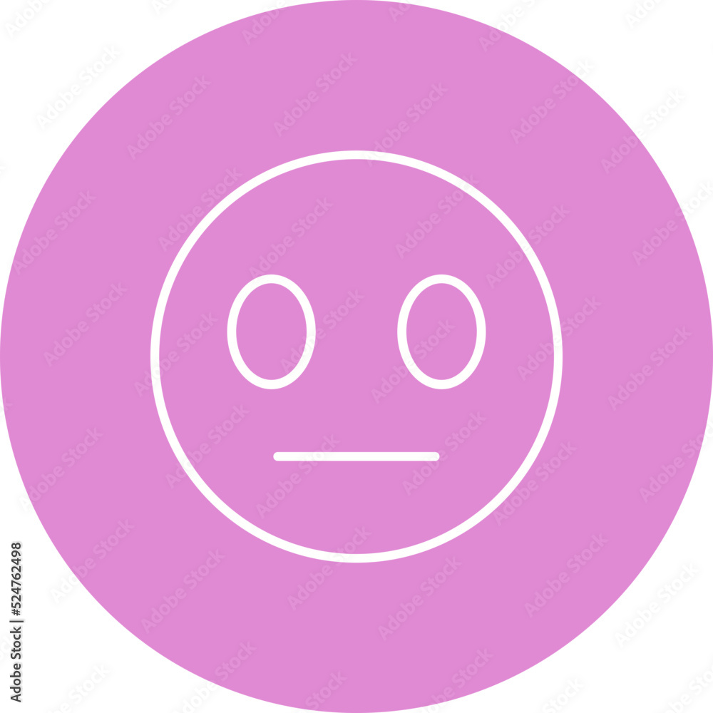 Neutral Multicolor Circle Line Inverted Icon Neutral Multicolor Circle Line Inverted Icon