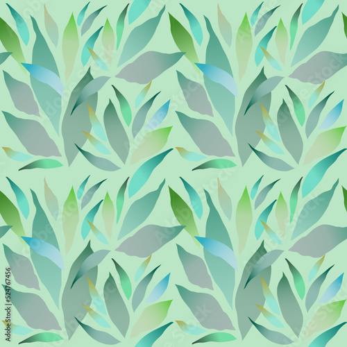 Silk scarf pattern abstract color style background. Pastel leaf and flower patterns are perfect for fabrics, wallpaper, wrapping, and paper.