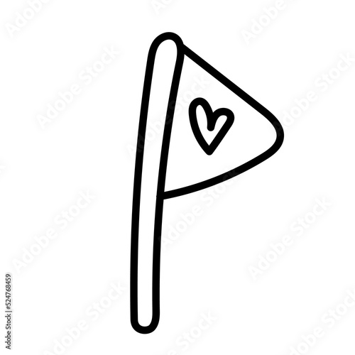 heart flag