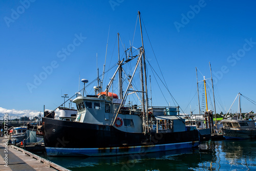 Marina In downtown Victoria BC, Canada