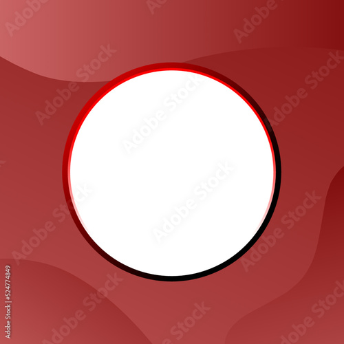 Photo frame design for events with transparent background