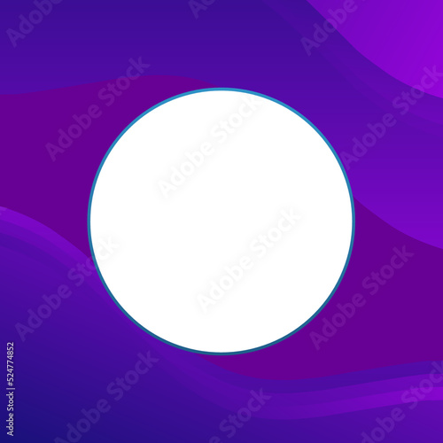 Photo frame design for events with transparent background