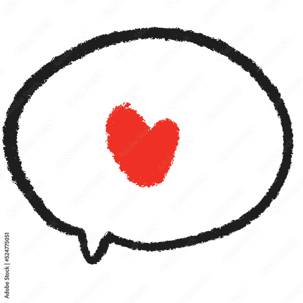 heart speech bubble heart speech bubble