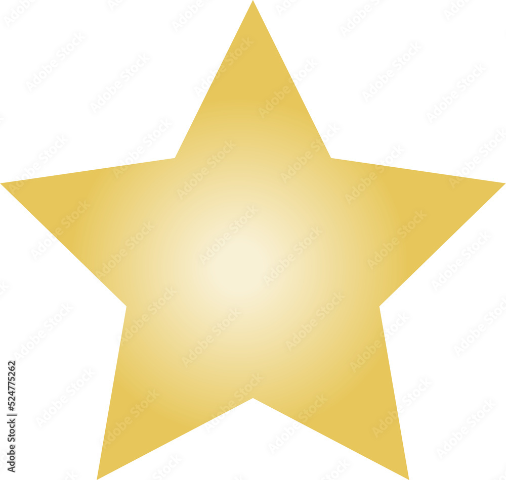 Obraz premium five-pointed star