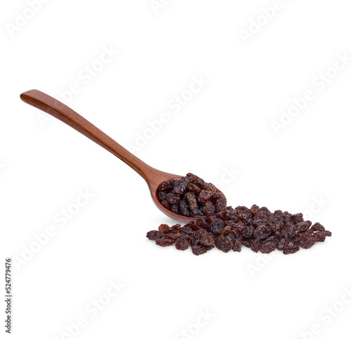 Dried raisins isolated on transparent background (.PNG)