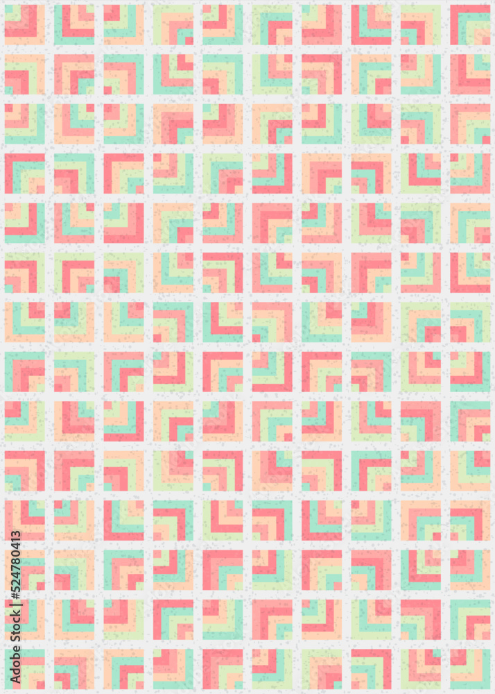 Abstract Geometric Pattern generative computational art illustration Abstract Geometric Pattern generative computational art illustration