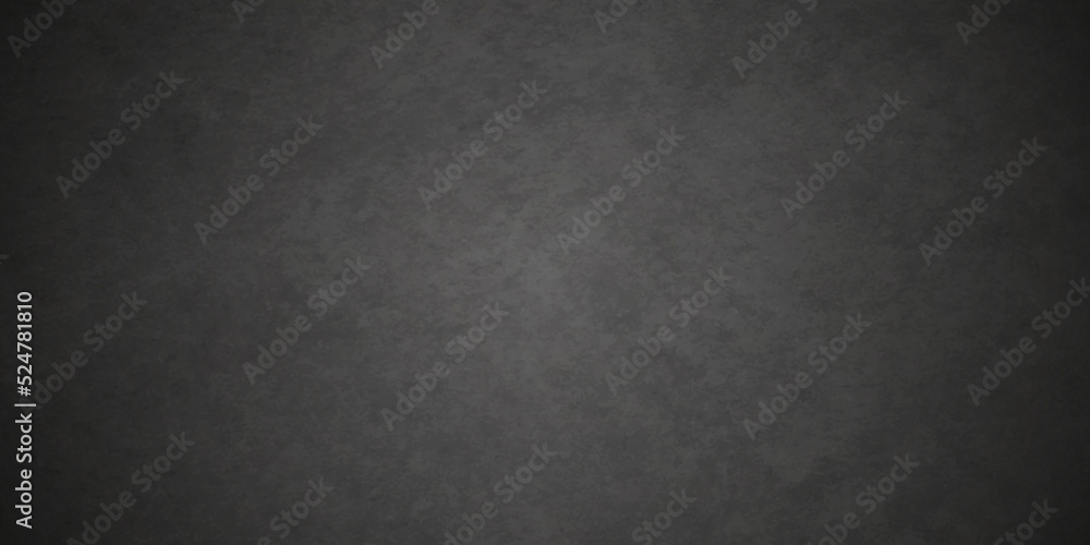 Chalk board on blackboard marble and Dark Black stone concrete backdrop grunge texture background anthracite panorama. Panorama dark grey black slate background or texture.