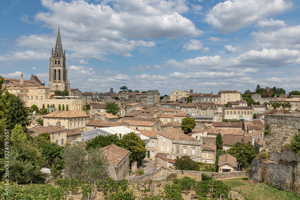 view of the town