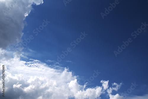 空と雲が作り出す景色