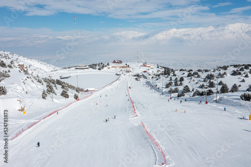 Ergan Ski Resort View, Erzincan, Turkey
