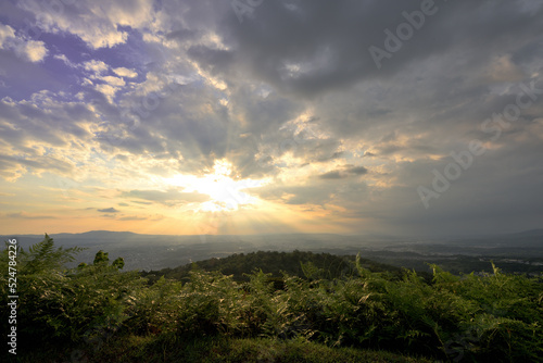 空と雲が作り出す景色