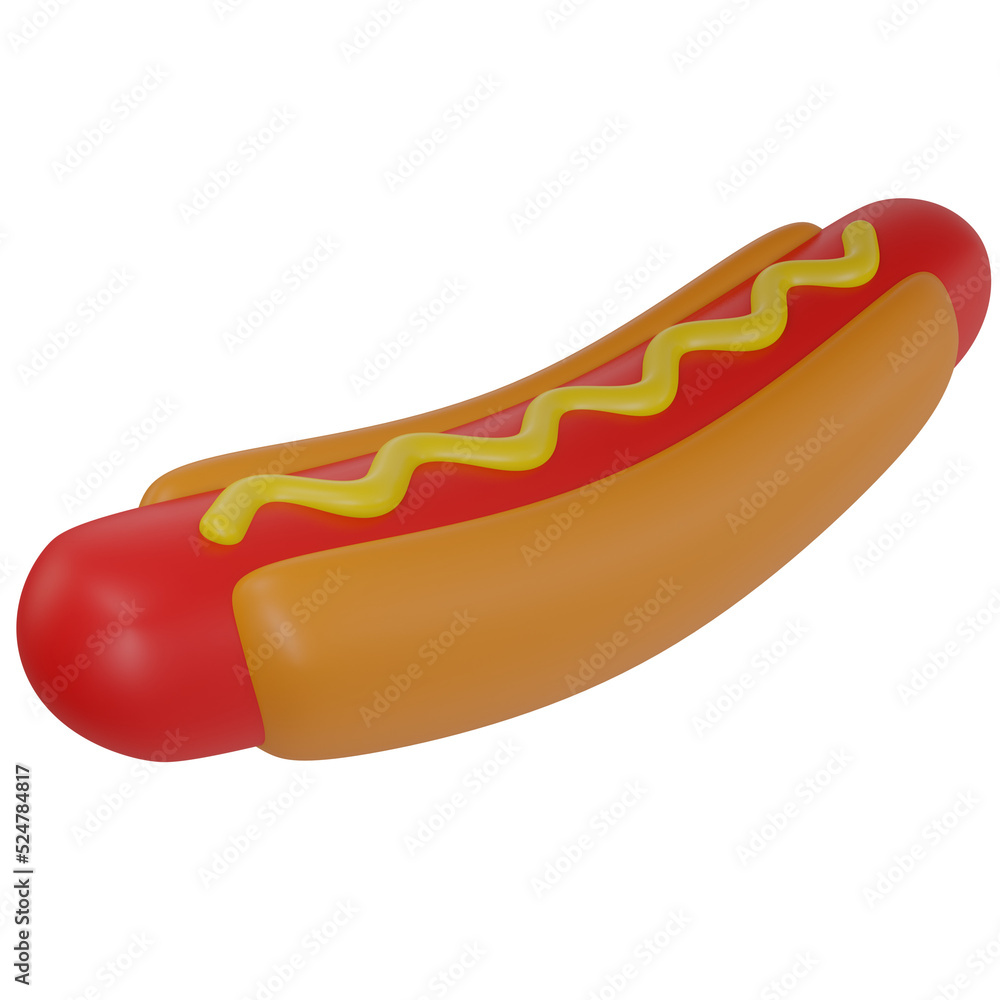 fast food 3d rendering illustration fast food 3d rendering illustration
