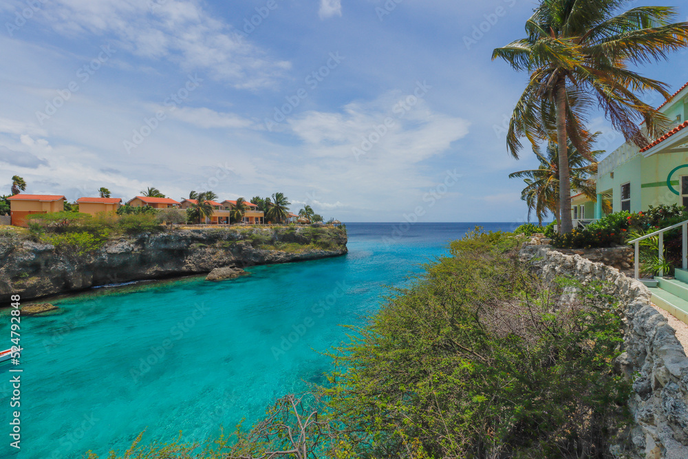 Obraz premium Playa Lagun on Curacao