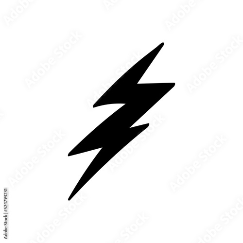 Thunder and Bolt Lighting flash.