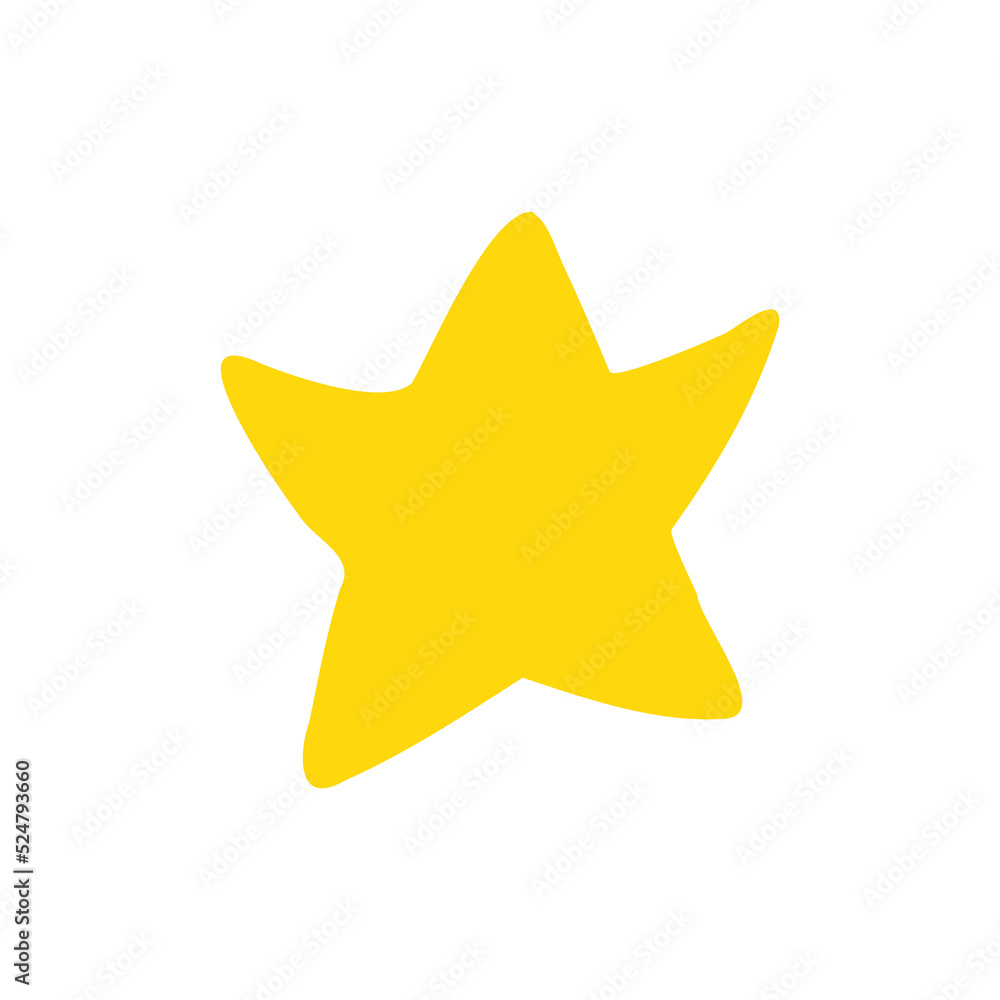 yellow star shape collection night sky decoration yellow star shape collection night sky decoration