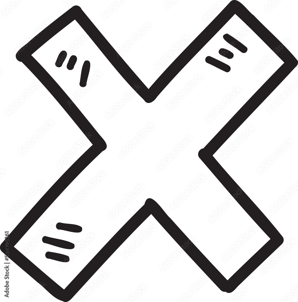 arrow doodle illustration on transparent background arrow doodle illustration on transparent background